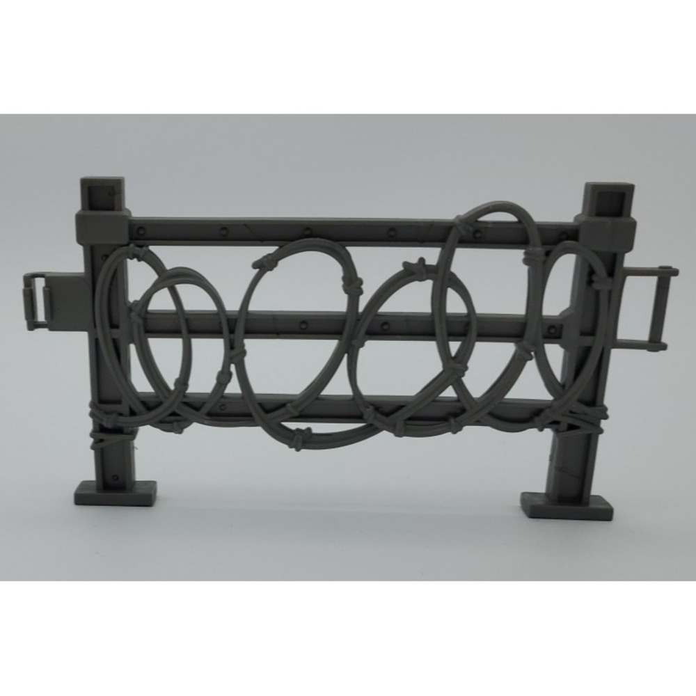 Chap Mei Barbed Wire Fence Barricade Panel Gray 1:18 for 3-3/4" Action Figure